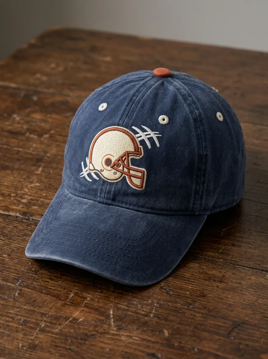 Men's Heritage American Football Fan Helmet Embroidered Baseball Cap