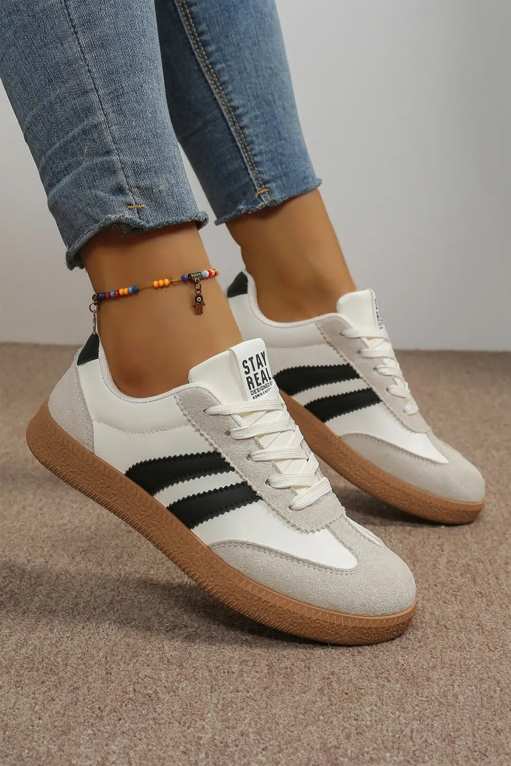 Freedom Active Lace Colorblock Sneakers