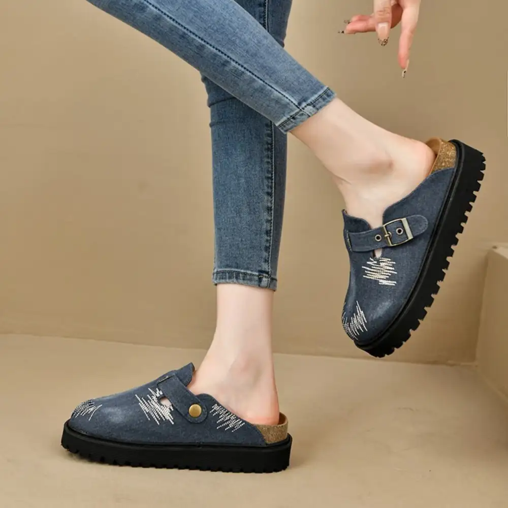 Platform Round Toe Loafers