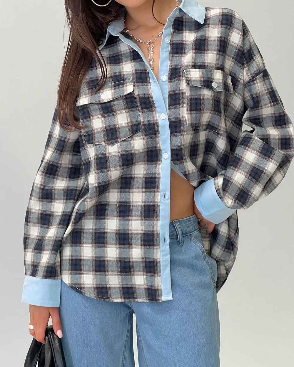 Comfort Fit Button Up Collared Shirt