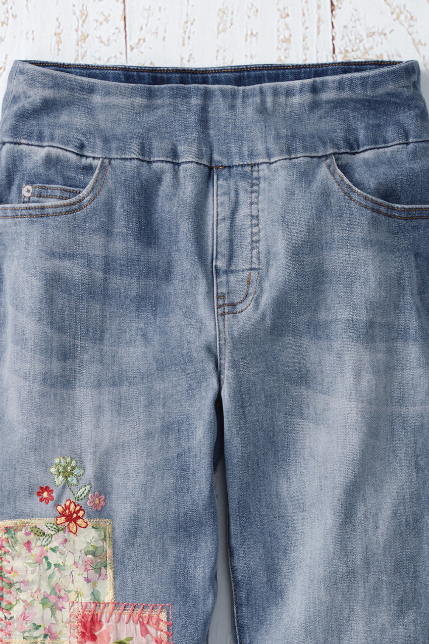 Wild at Heart Pull-On Jeans