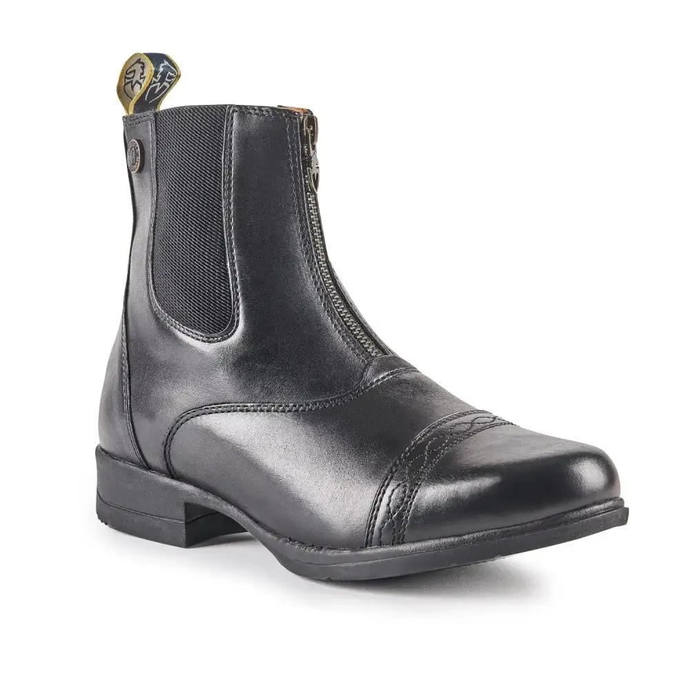 Refined Leather Comfort Riding Boots