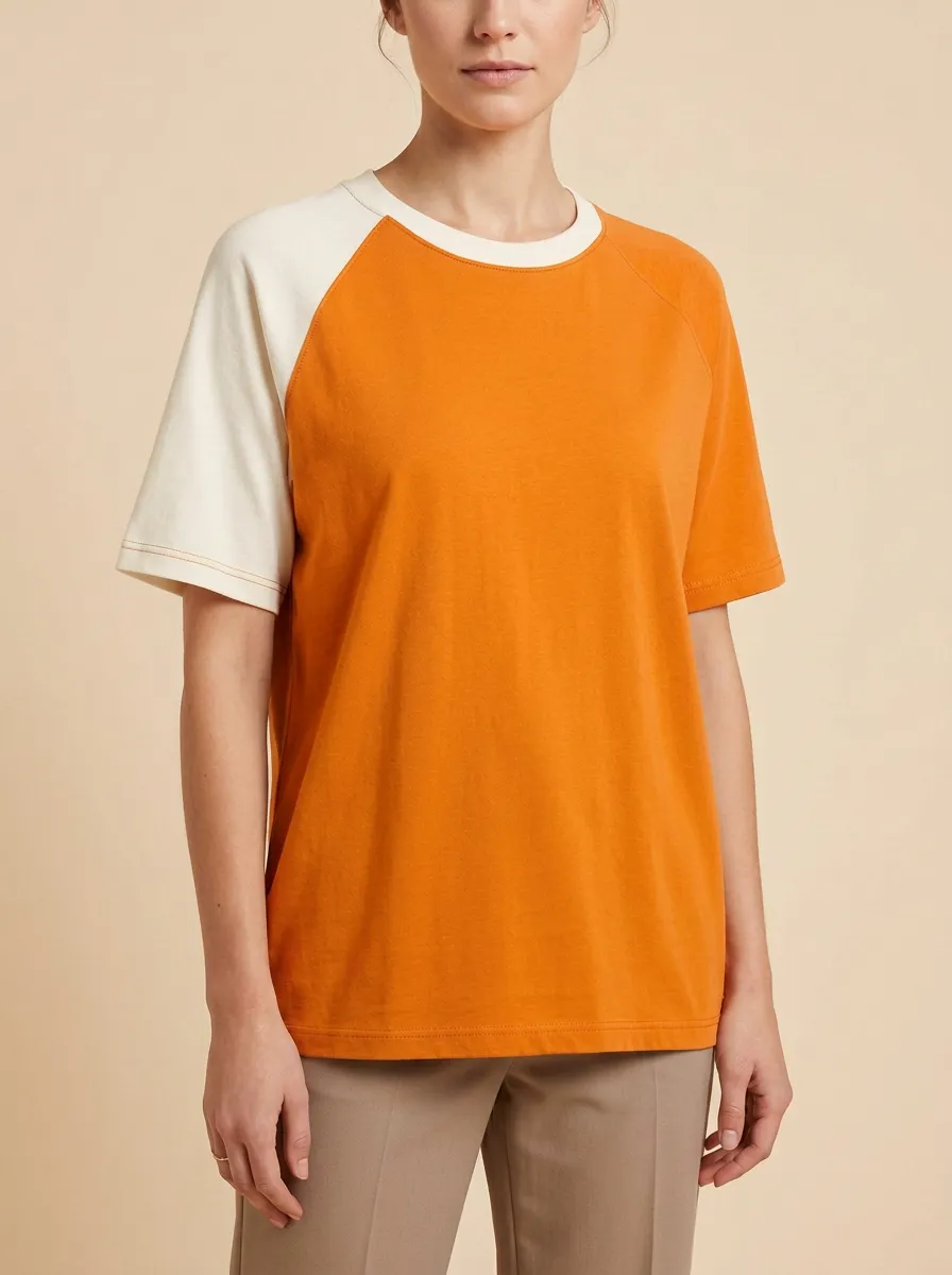 Women's Relaxed-Fit Raglan T-Shirt