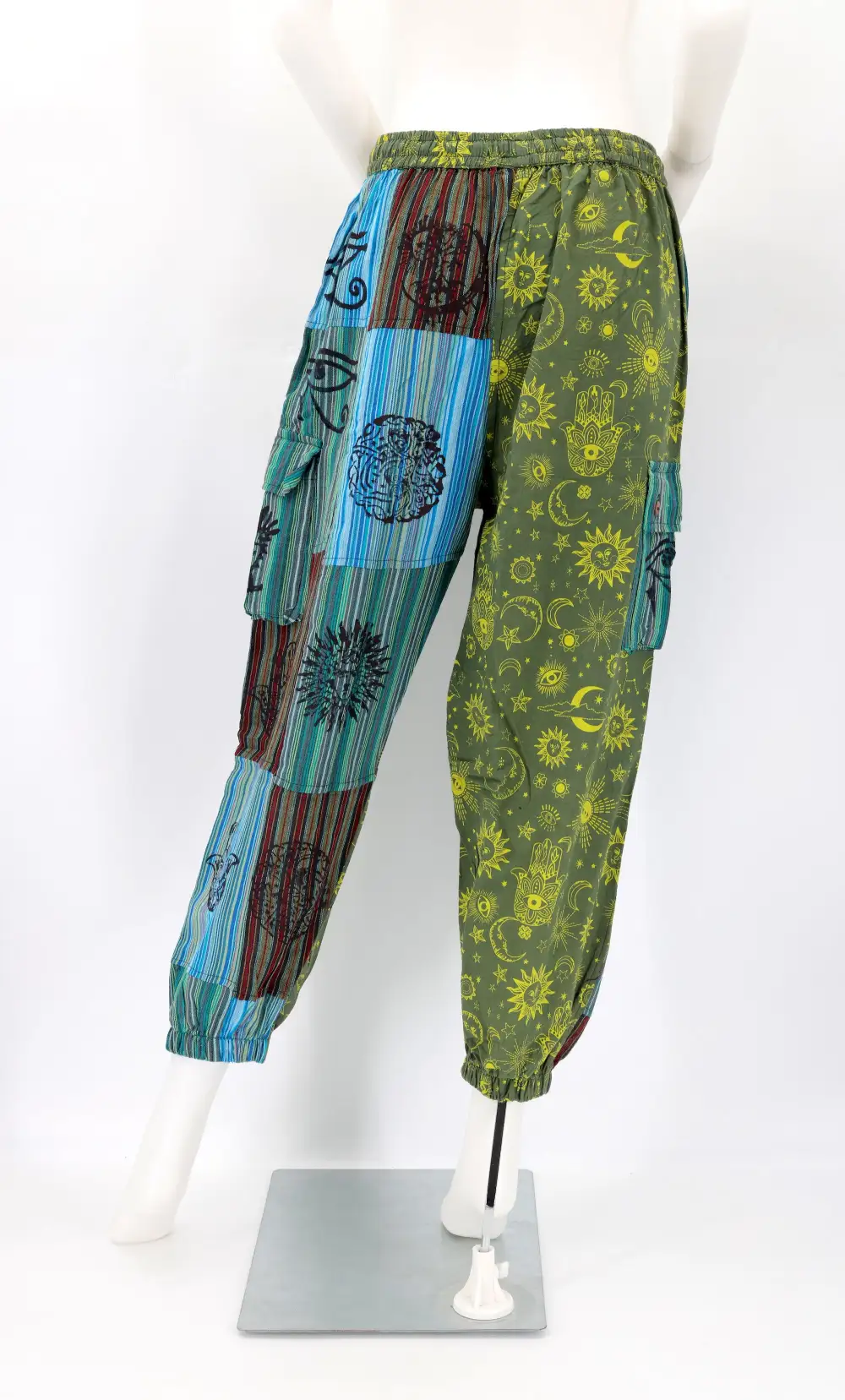 Women's Modern Harem Patchwork Festival Pants