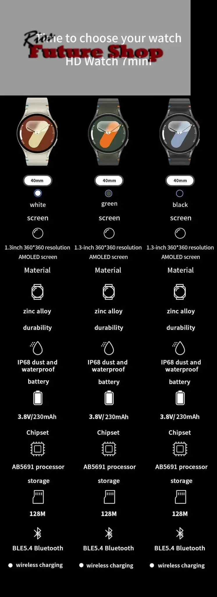 Smartwatch New for Samsung Galaxy Watch 7 2025