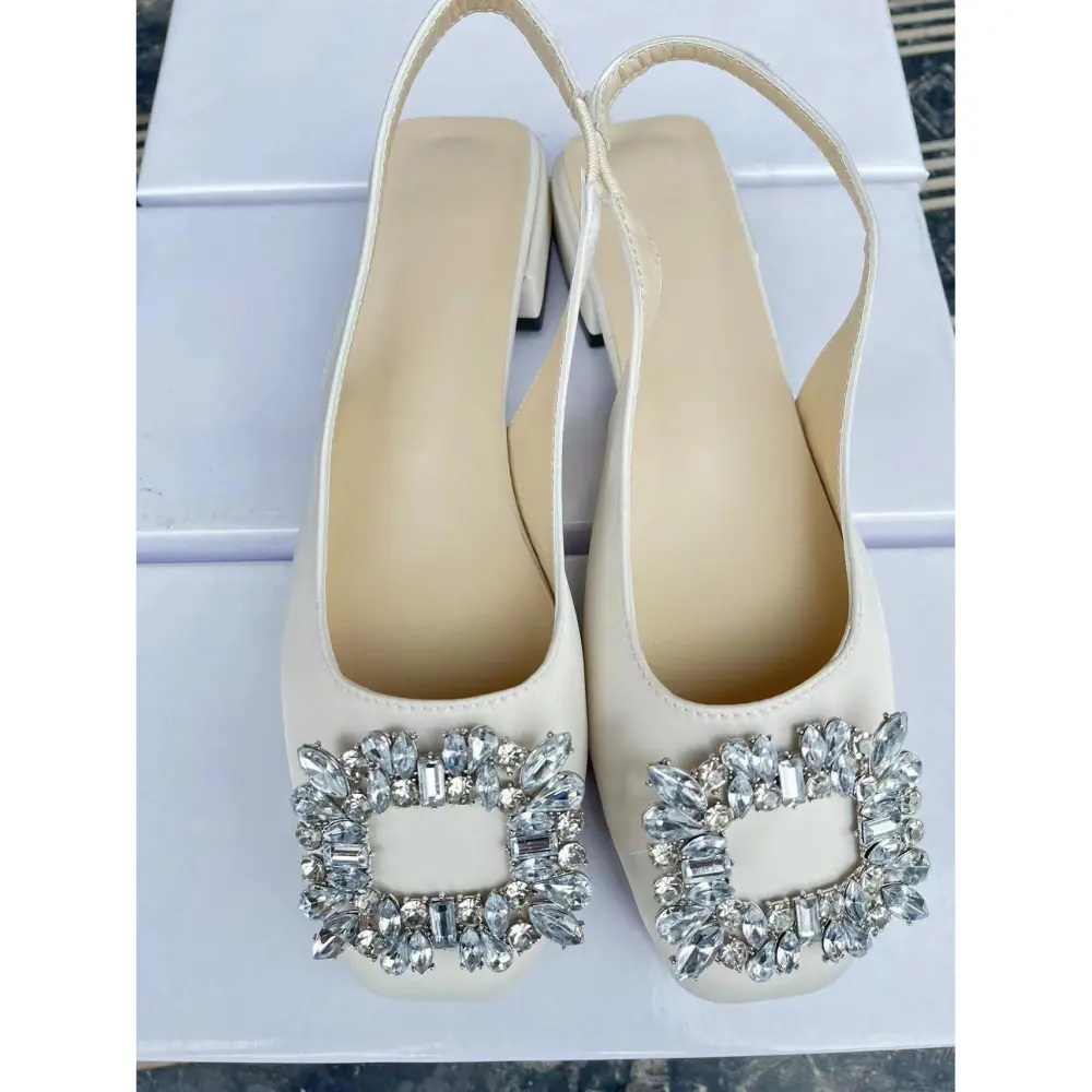 Buckle Strap Block Heel Sandals