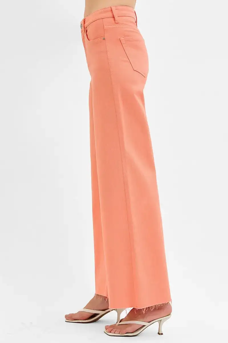 Ruched Breezy Denim Jeans