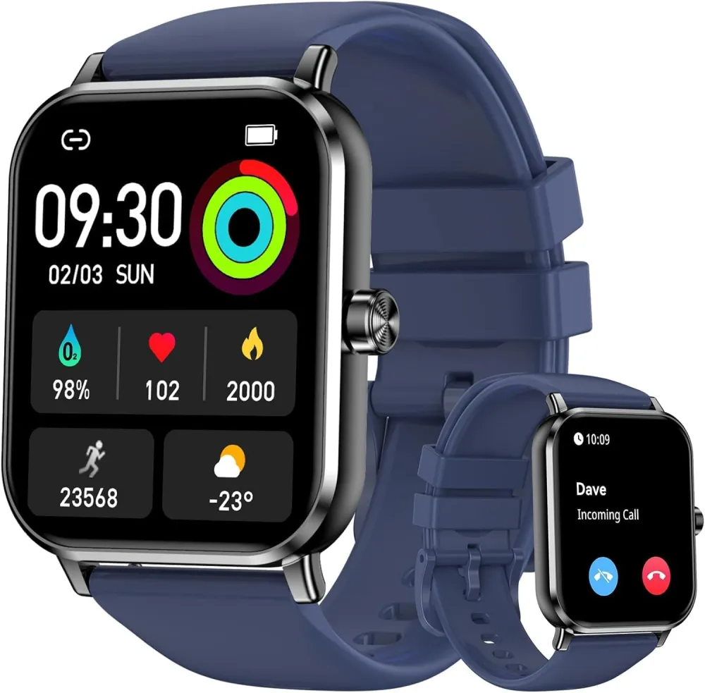 Smart Watch for Men Women, 1.83