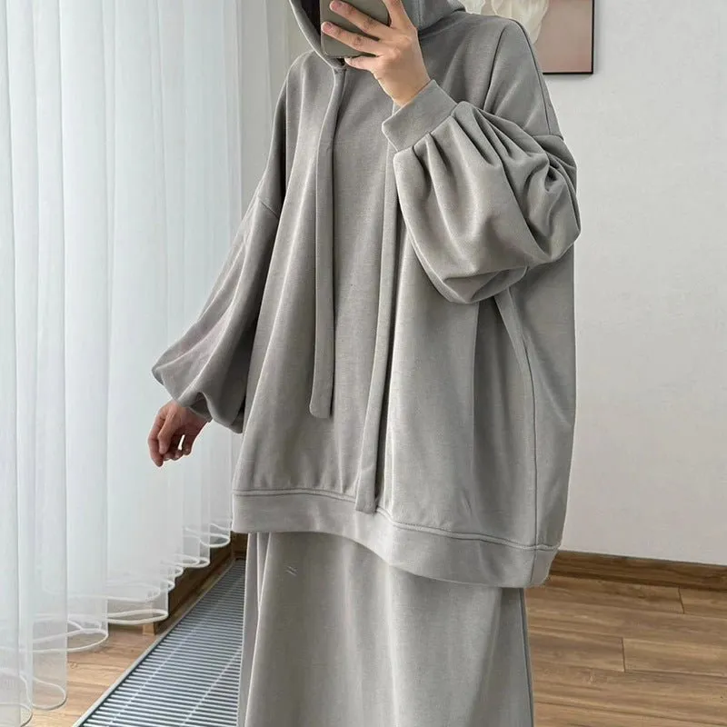 Polished Flowing Modest Maxi Dress