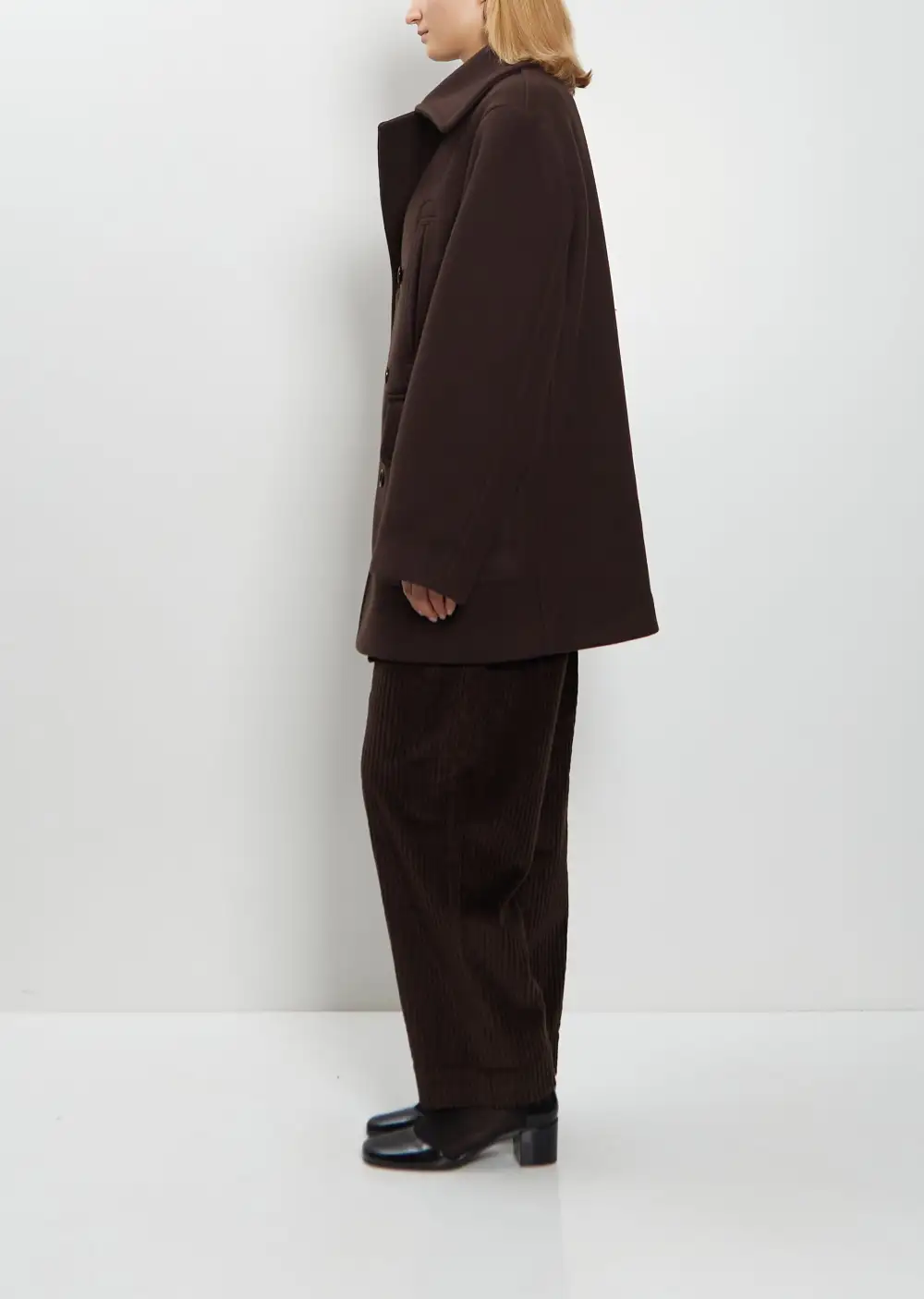 Women's Oversized Double Breasted Peacoat