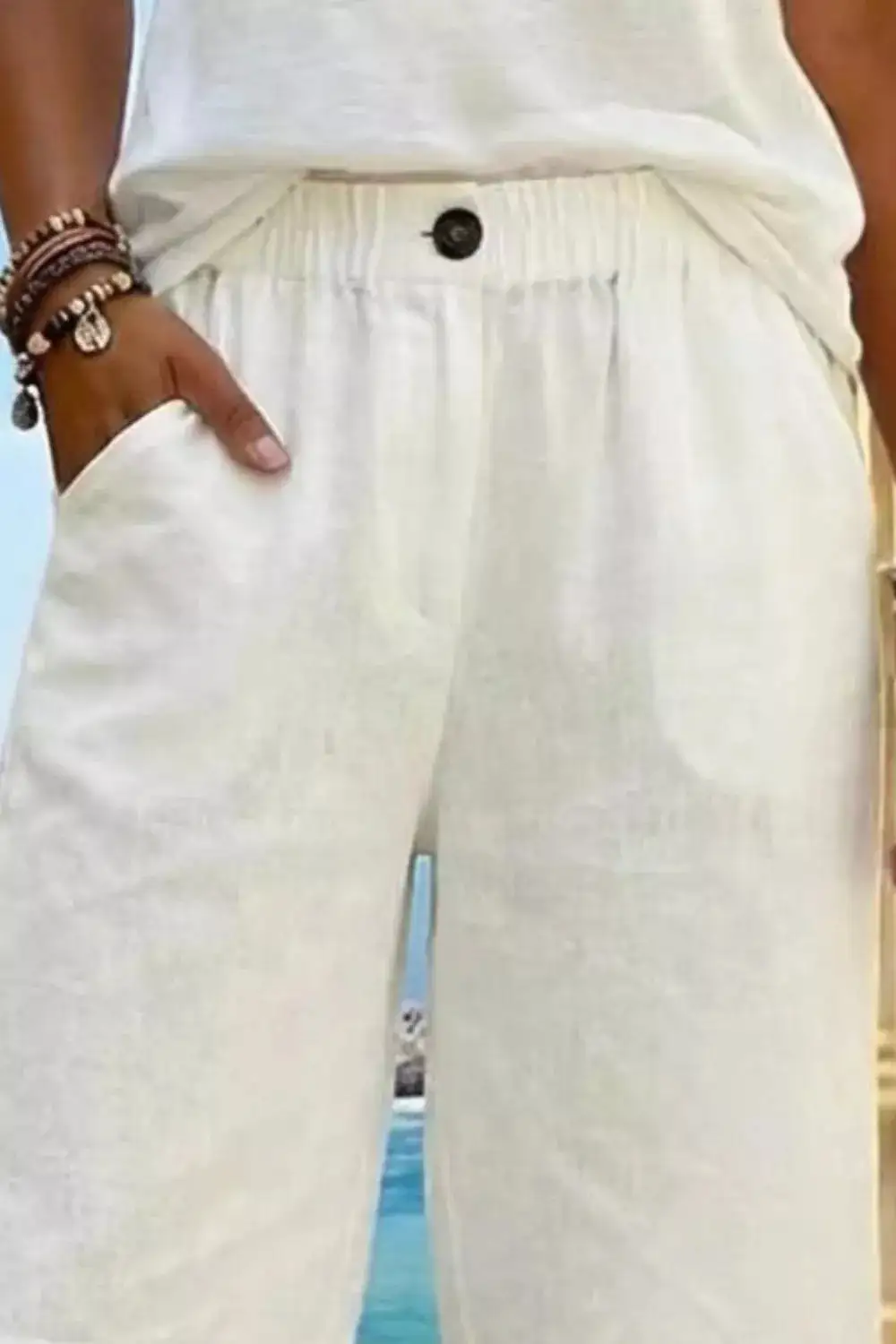 Elastic Waist Shorts