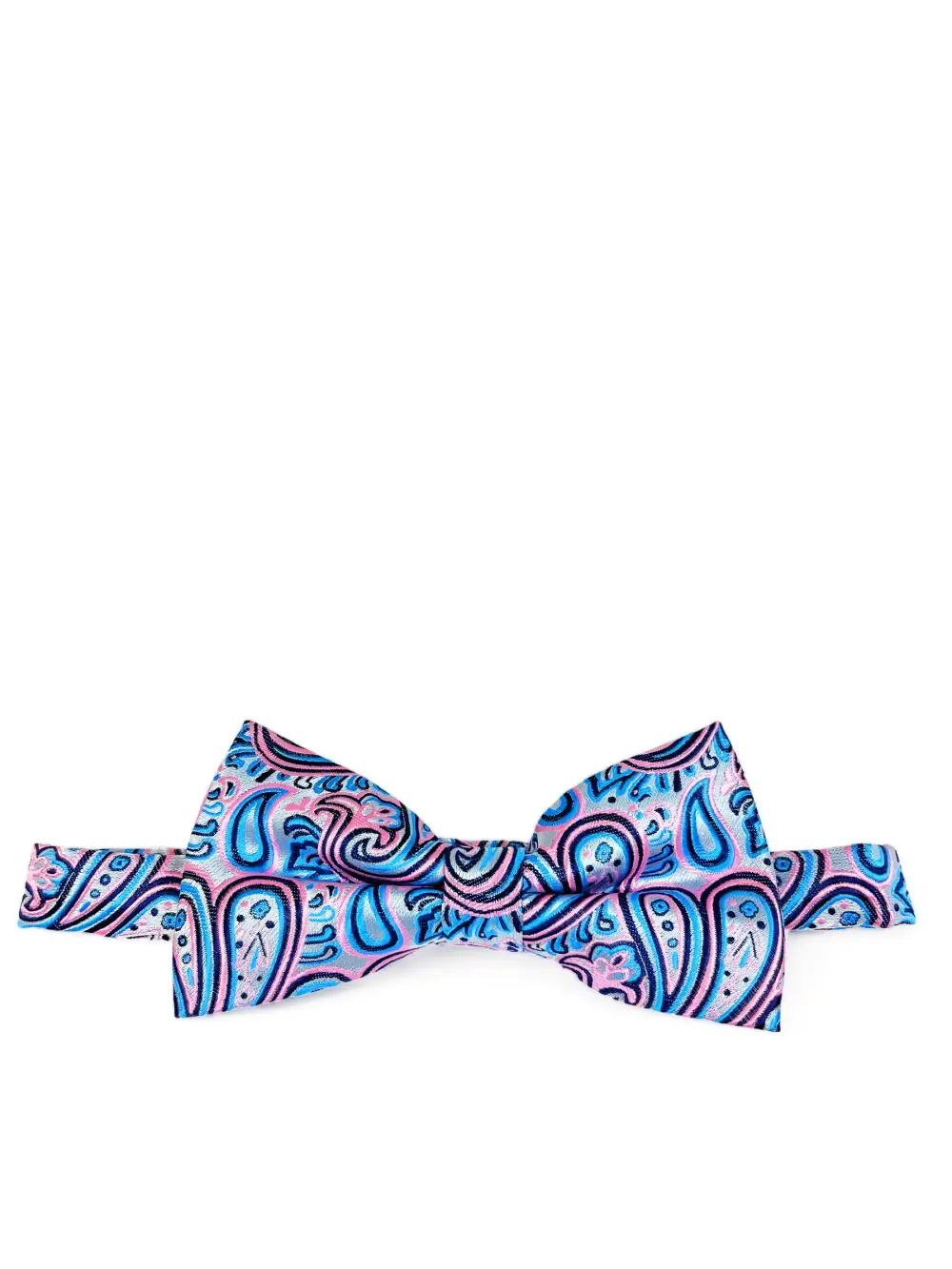 Heritage-Inspired Paisley Polyester Pre-Tied Bow Tie