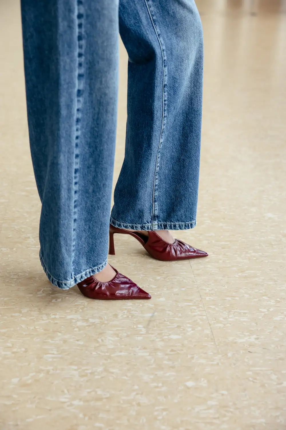 Women's Versatile Simple Denim Jeans