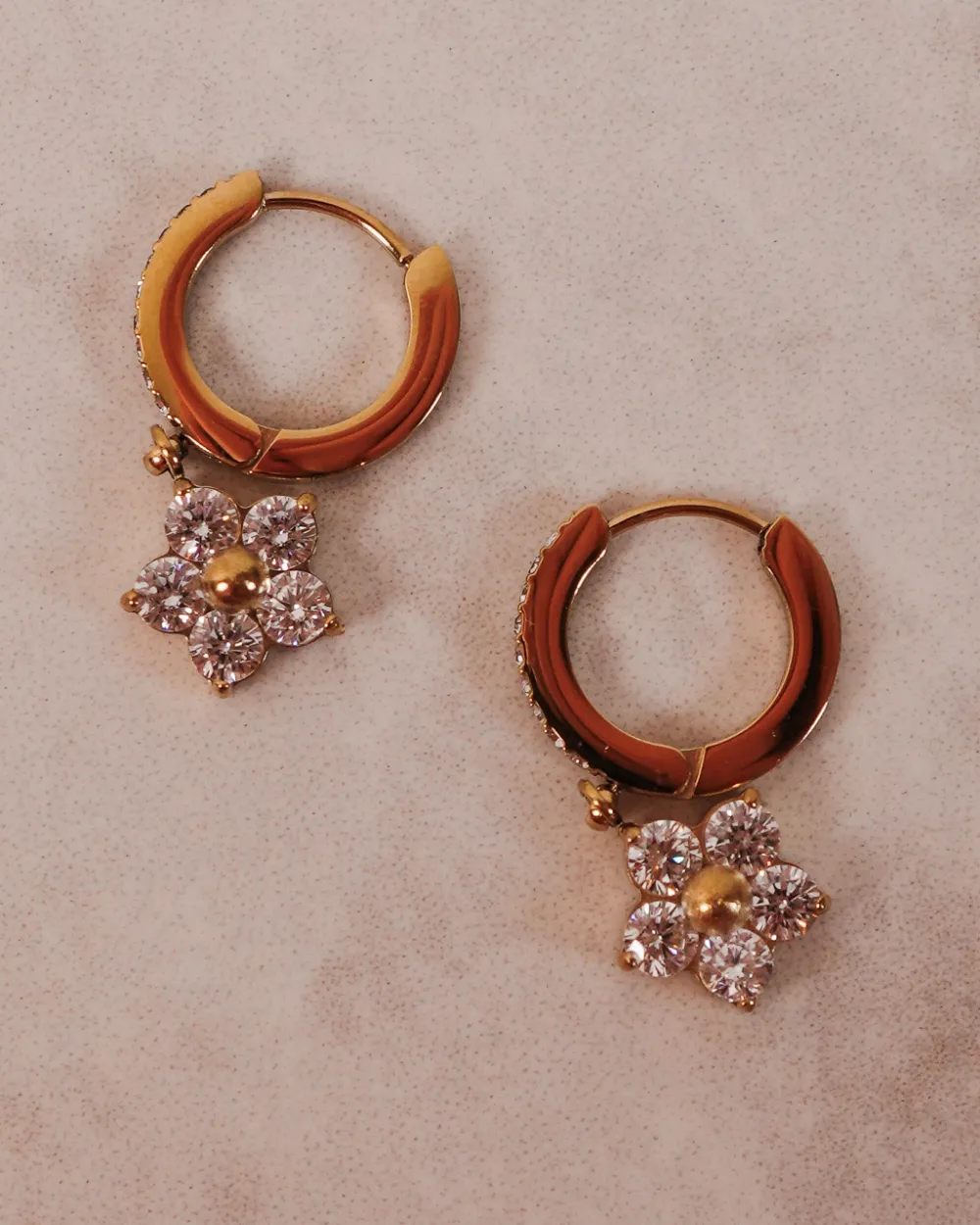 Elegant Spiral Drop Earrings