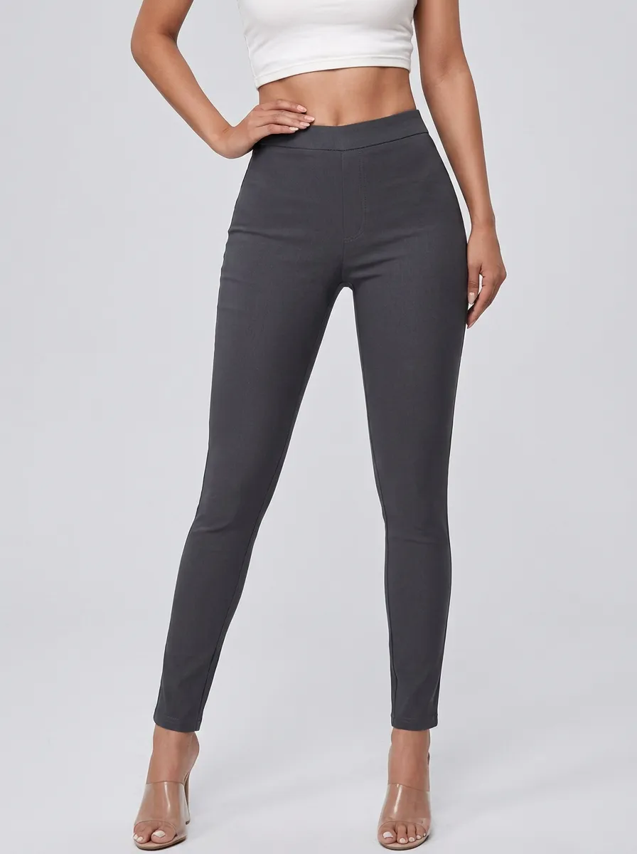 Everyday High-Stretch Mid-Rise Stretch Pants