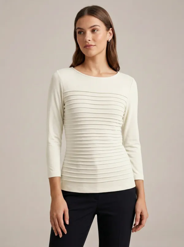 Fitted Long-Sleeve Top