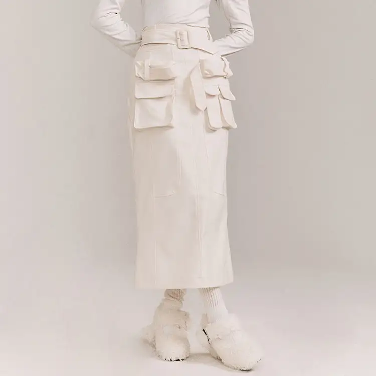 Balanced Layering High Waist Skirt