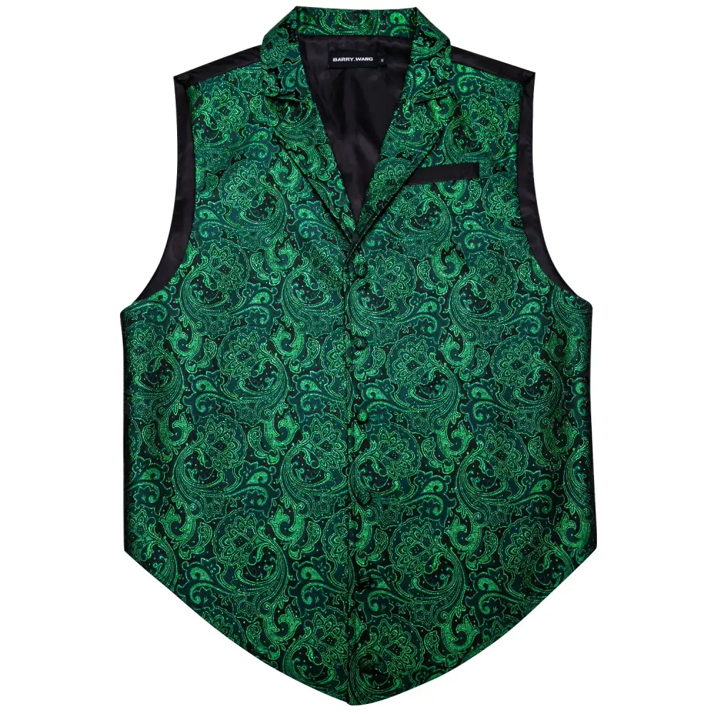 Polished Paisley Dress Vest