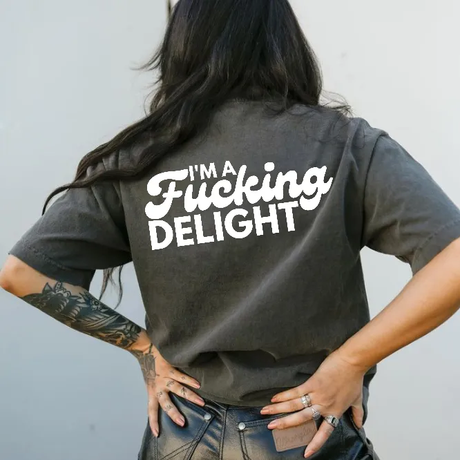 Letter Print T-shirt