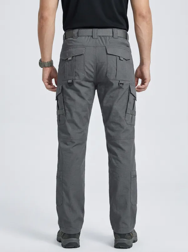Minimal Classic-Look Men's Multi-Pocket Waterproof Tactical Cargo Pants