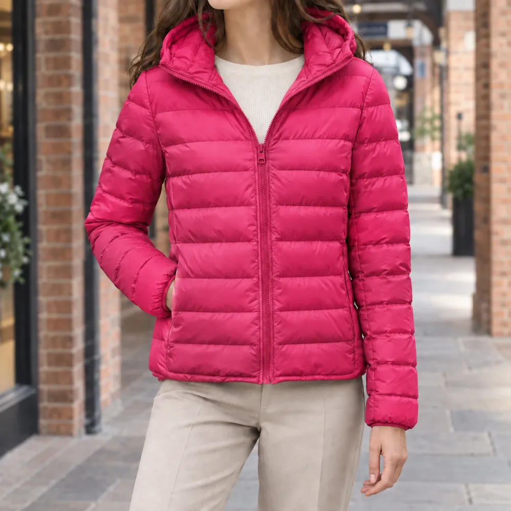 Hooded Quilted Jacket