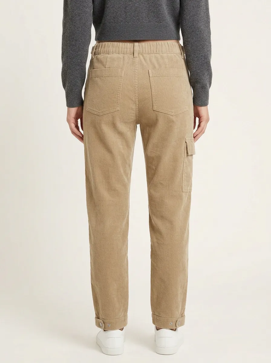 Women's Utility Cargo Corduroy Pants