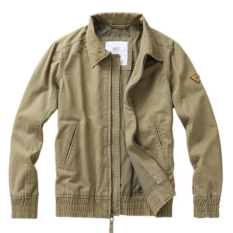 Streamlined Zip Cotton Jacket