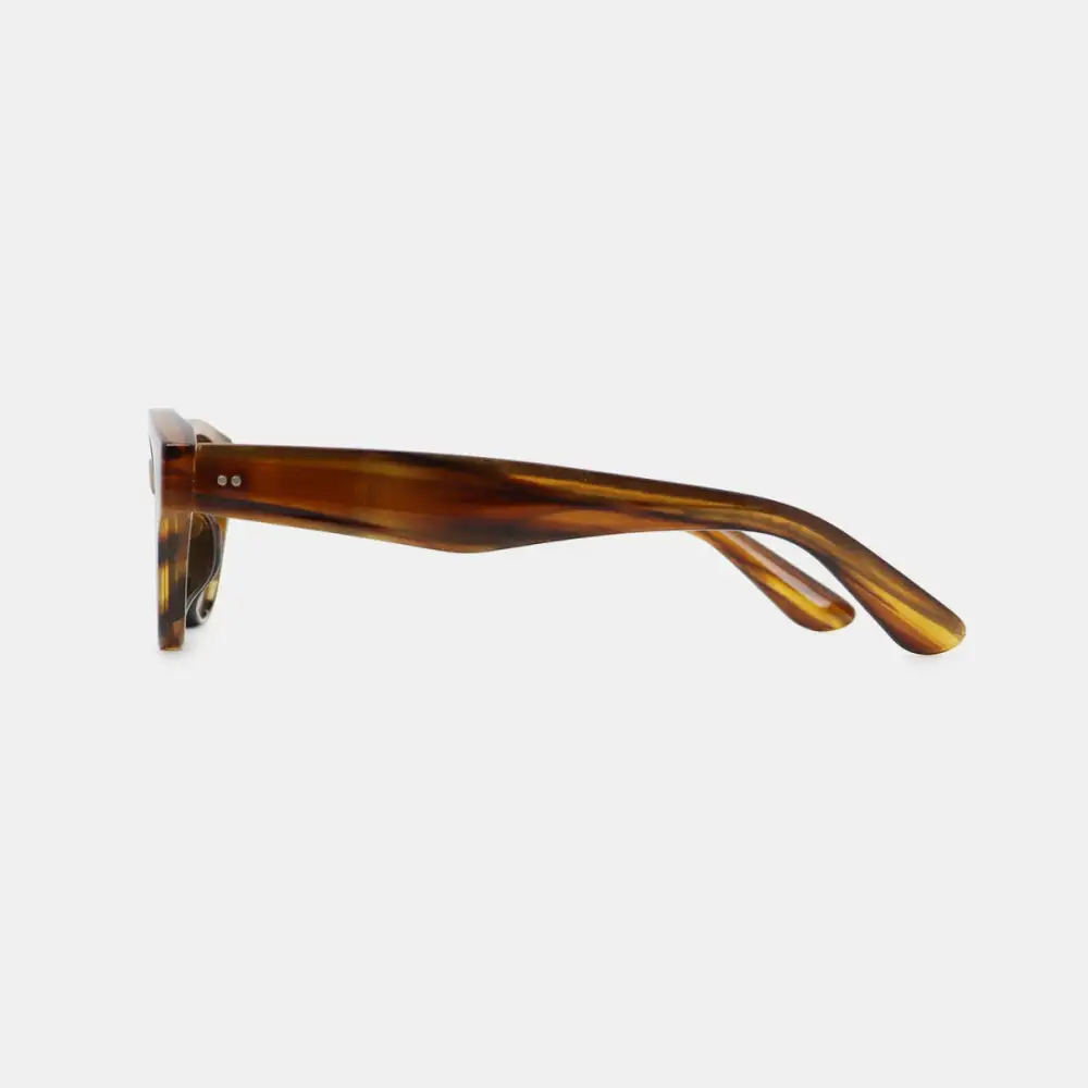 Patterned Cat Eye Frame Sunglasses