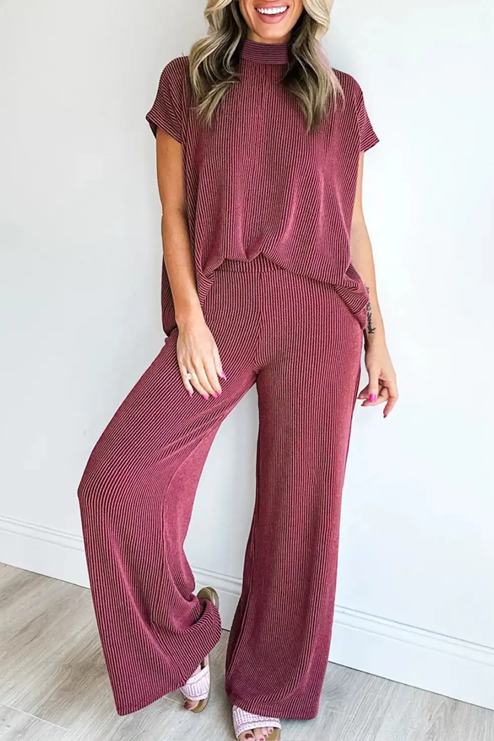 Ribbed Cozy Everyday Lounge Set Comfort