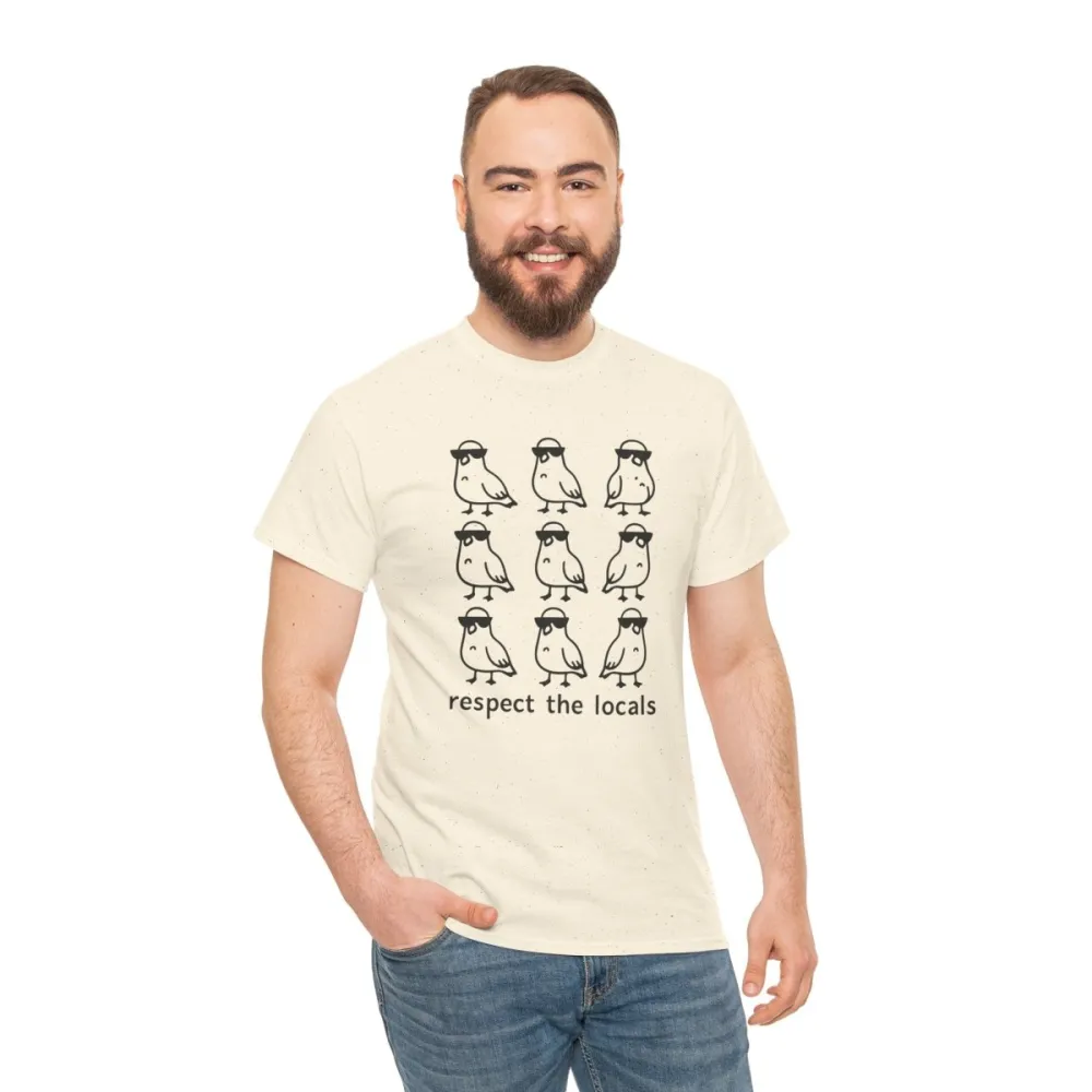 Respect Cool Pigeons Unisex T-Shirt
