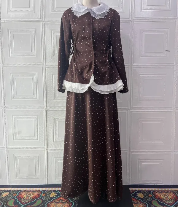 Versatile Embroidered Jacket Skirt Set