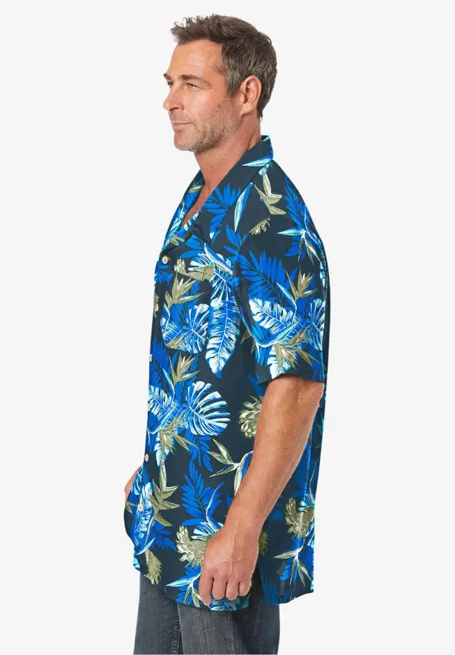 Printed Camp Shirt