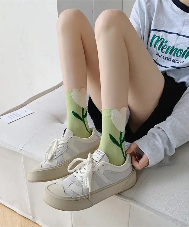 Korean Version Jacquard Socks