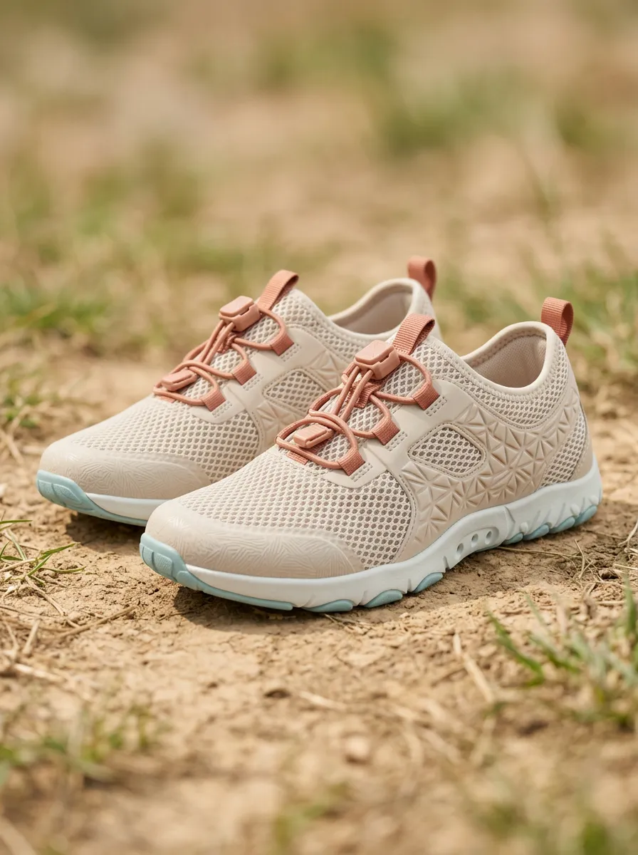 Women's Outdoor Casual Geometric Pattern Printed Mesh Shoes