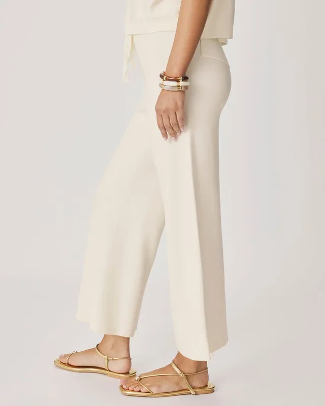 Cropped Knit Pant Pants