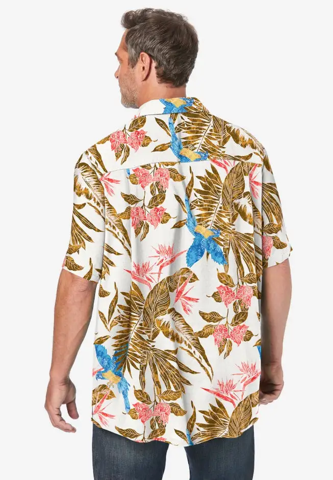 Printed Camp Shirt
