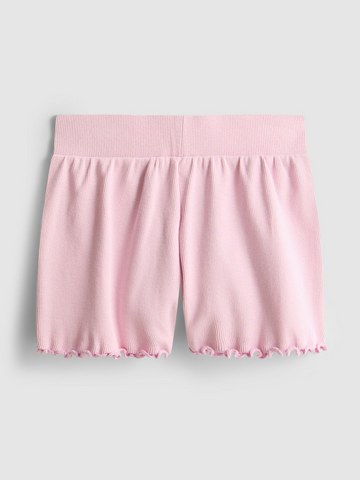 1.5-8yrs | Ribbed Lettuce Trim Shorts detail 1
