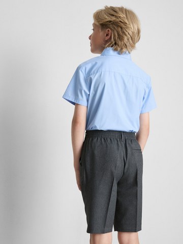 7-15yrs | 2pk Unisex Cotton Blend Short Sleeve School Shirts detail 1