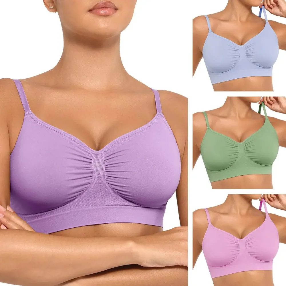 2026🔥FeelinGirl Women's Wireless Comfort Bra - Up to 44DD
