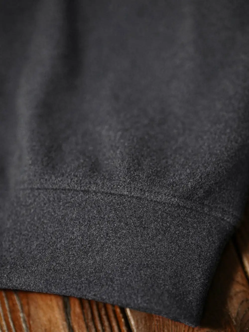 Plain Dralon High Neck Sweatshirt