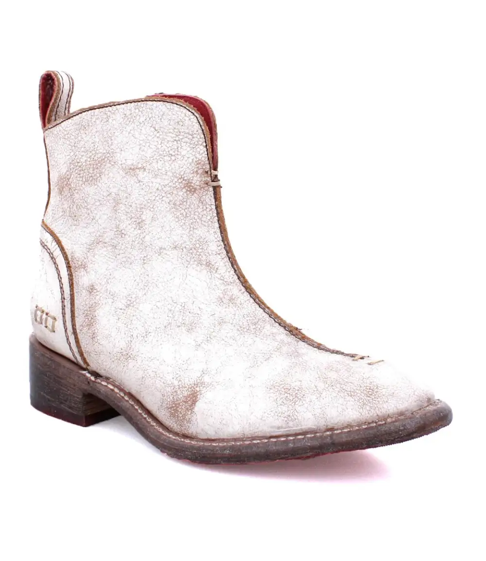 Pull-Tab Refined Ankle Boots