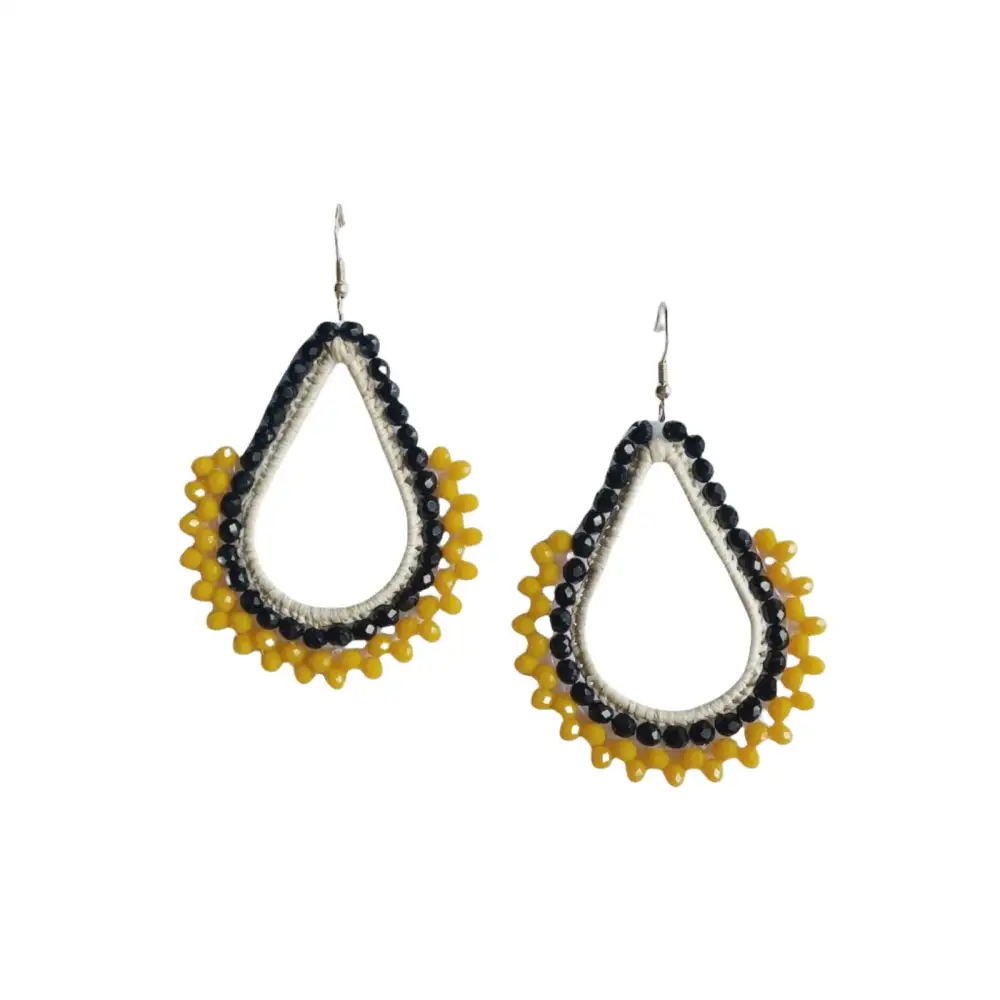 Gorgeous Earrings Mustard
