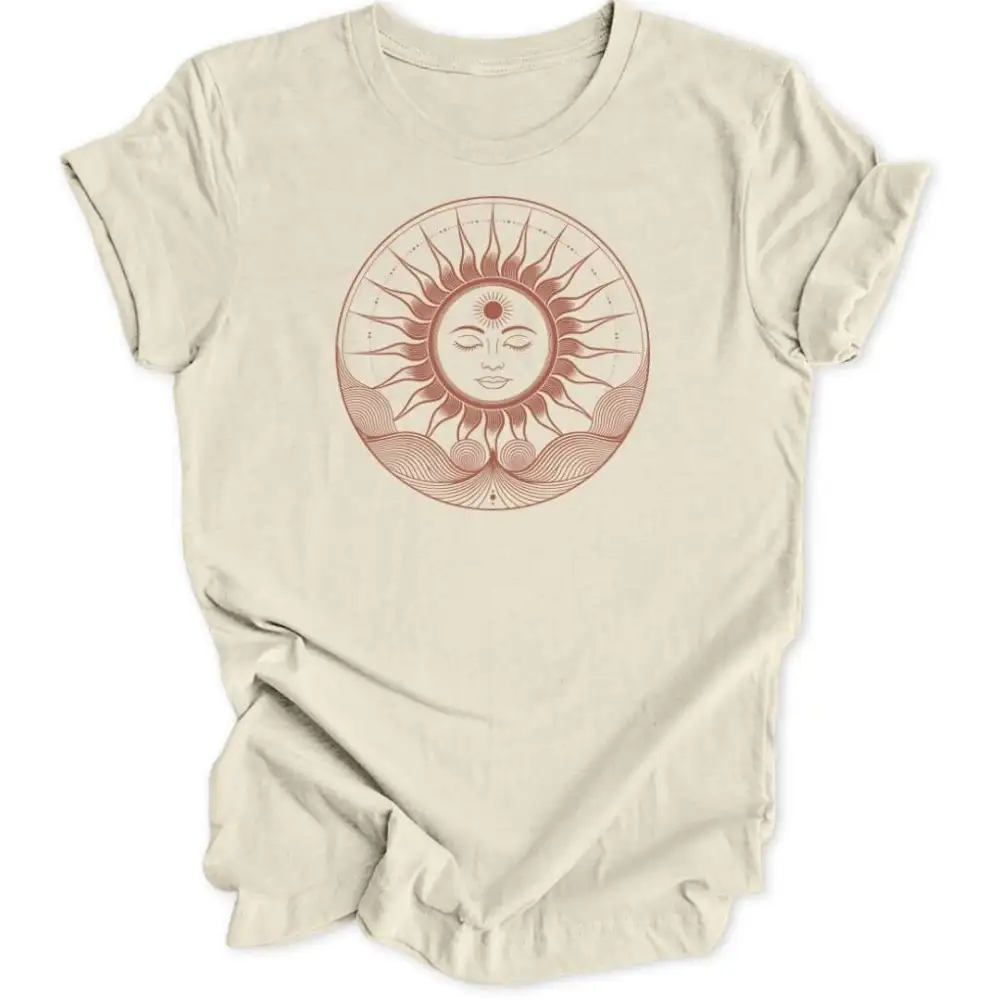 Sacred Sun Mandala Unisex T-Shirt