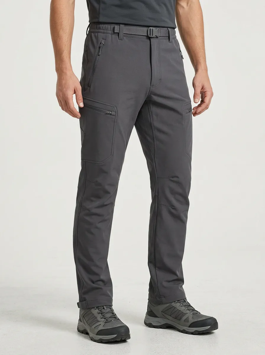 Men's Printed Mountain Print Hiking Cargo Pants