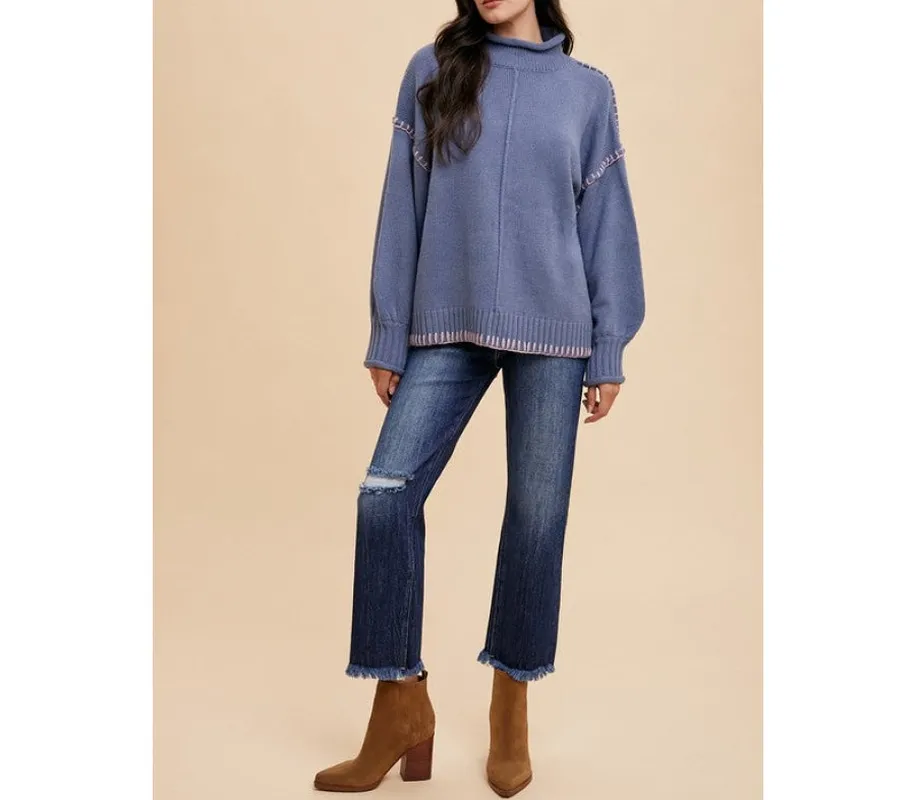 Distressed Raw-Hem Straight Leg Cropped Jeans