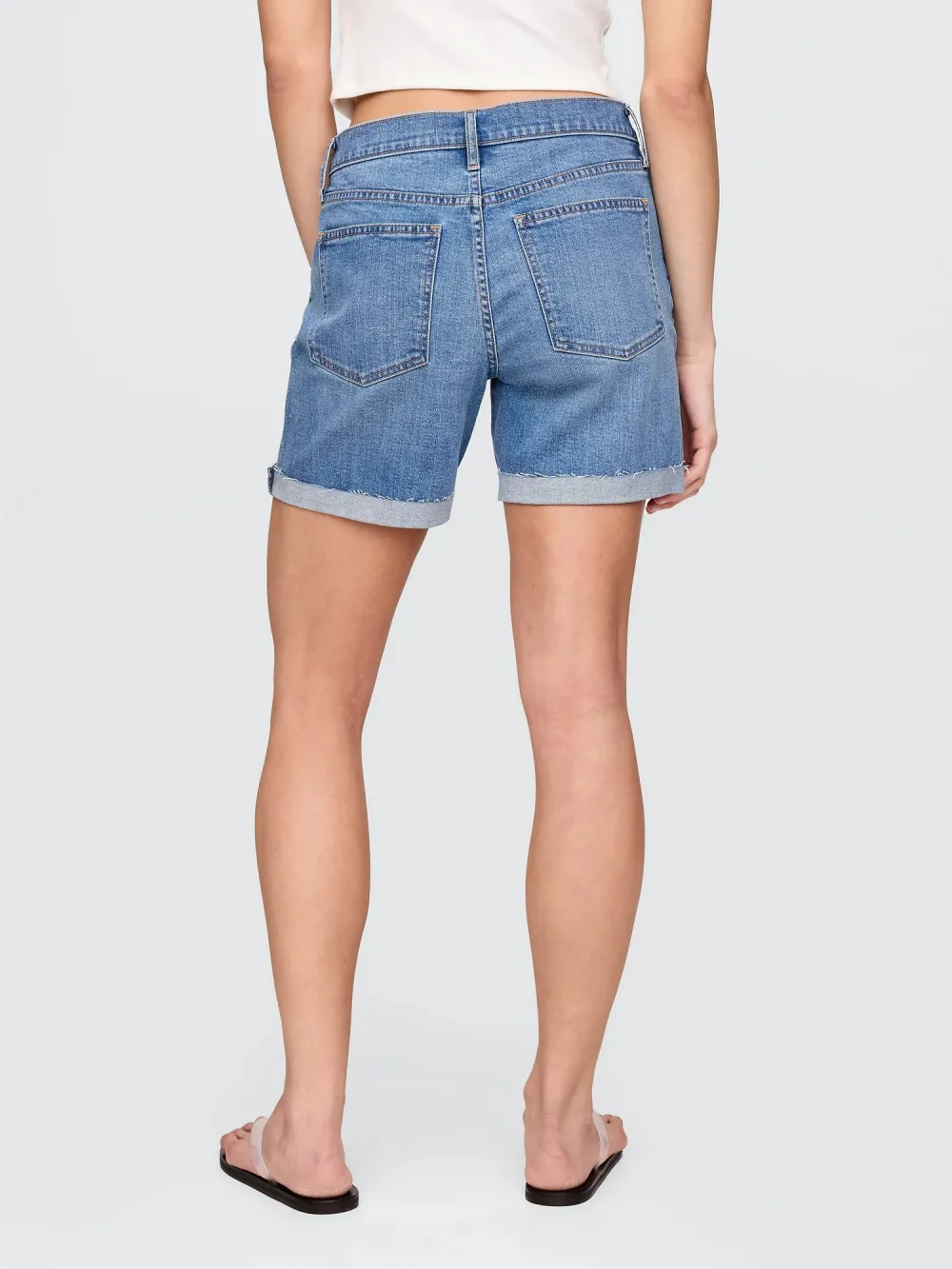 Curled Retro Shorts
