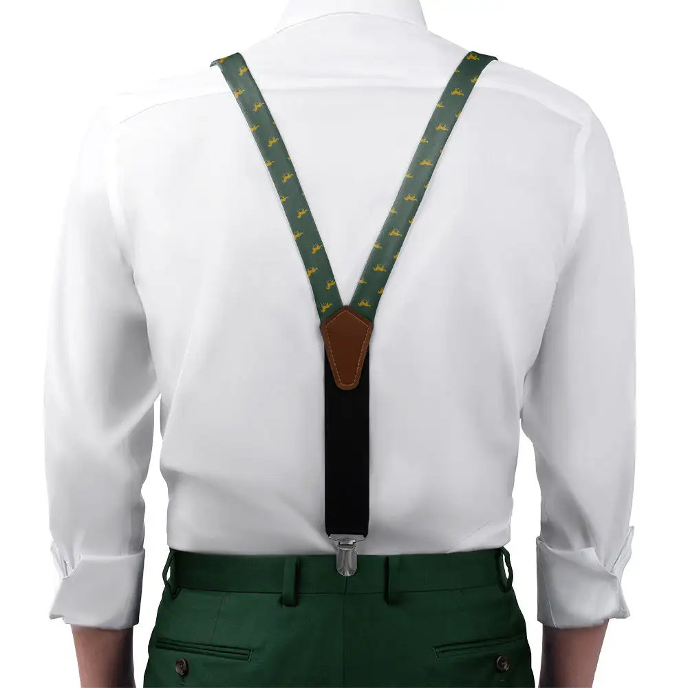 Derby Horses Theme Suspenders