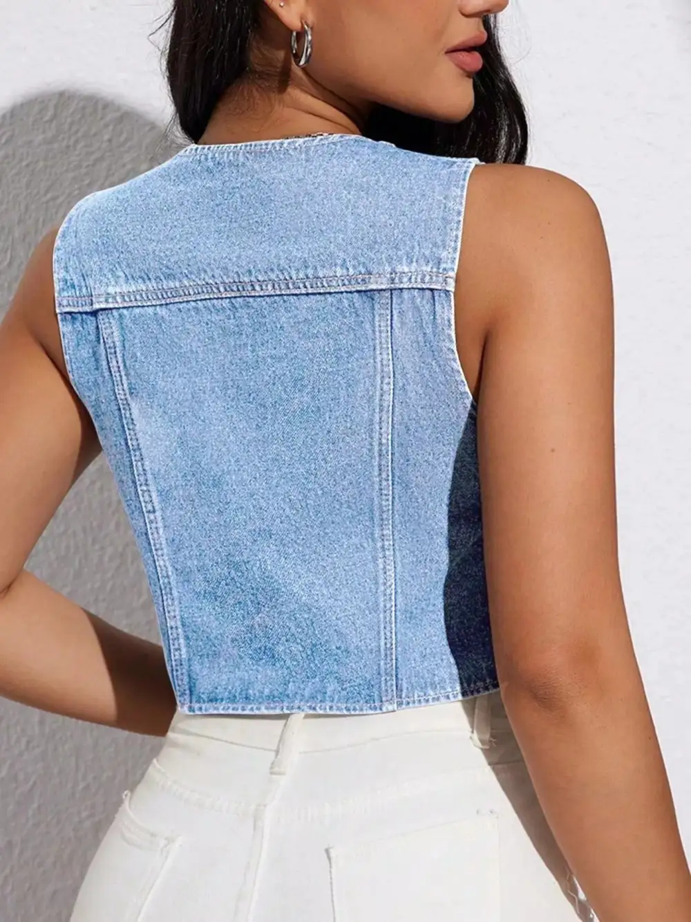 Tie Front Vest