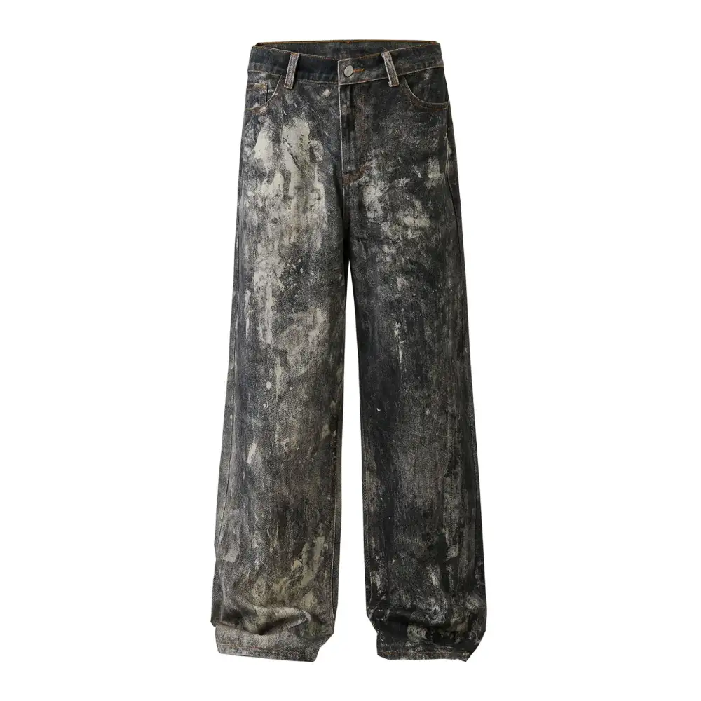 Refined Straight Leg Denim Jeans