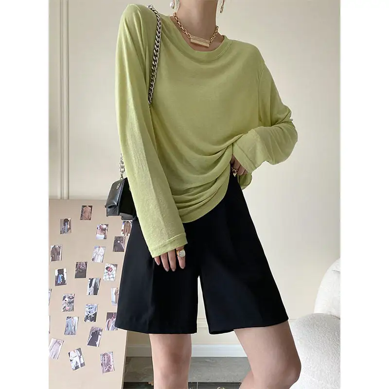Loose Fit Long Sleeve T-Shirt